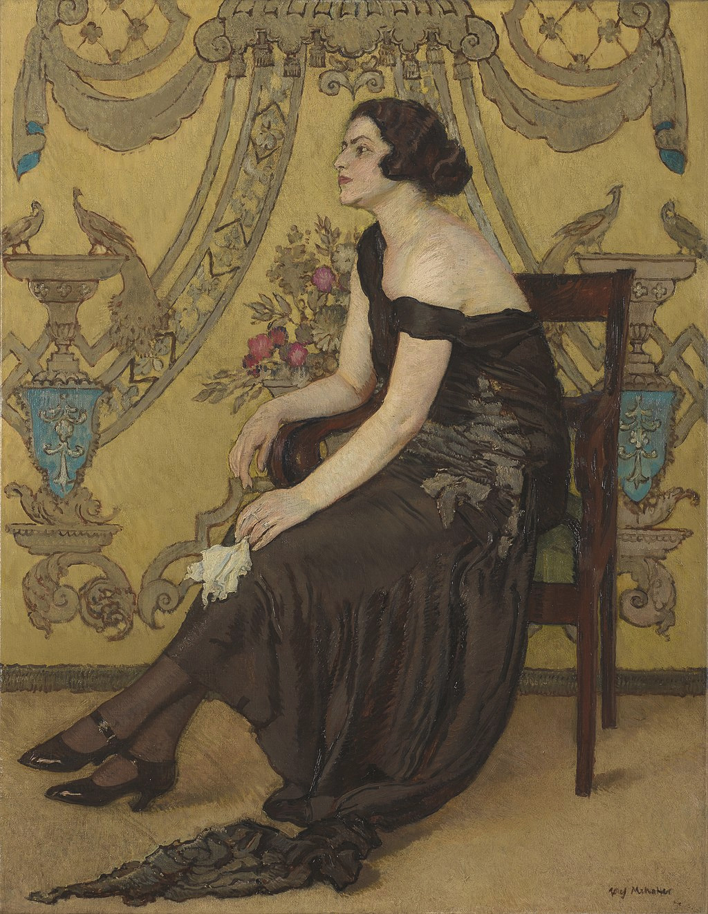 Róża Saronu – Portret Zofii Minderowej, mehofer. Róża Saronu – Portret Zofii Minderowej, mehofer.