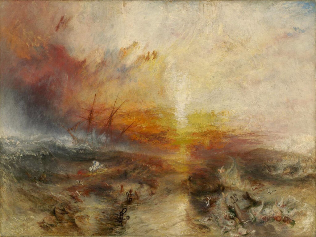 William Turner, Statek niewolniczy.