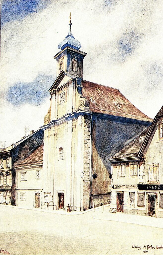 Adolf_Hitler_-_Penzing_-_St._Rochus_Kapelle_1912_(1912)