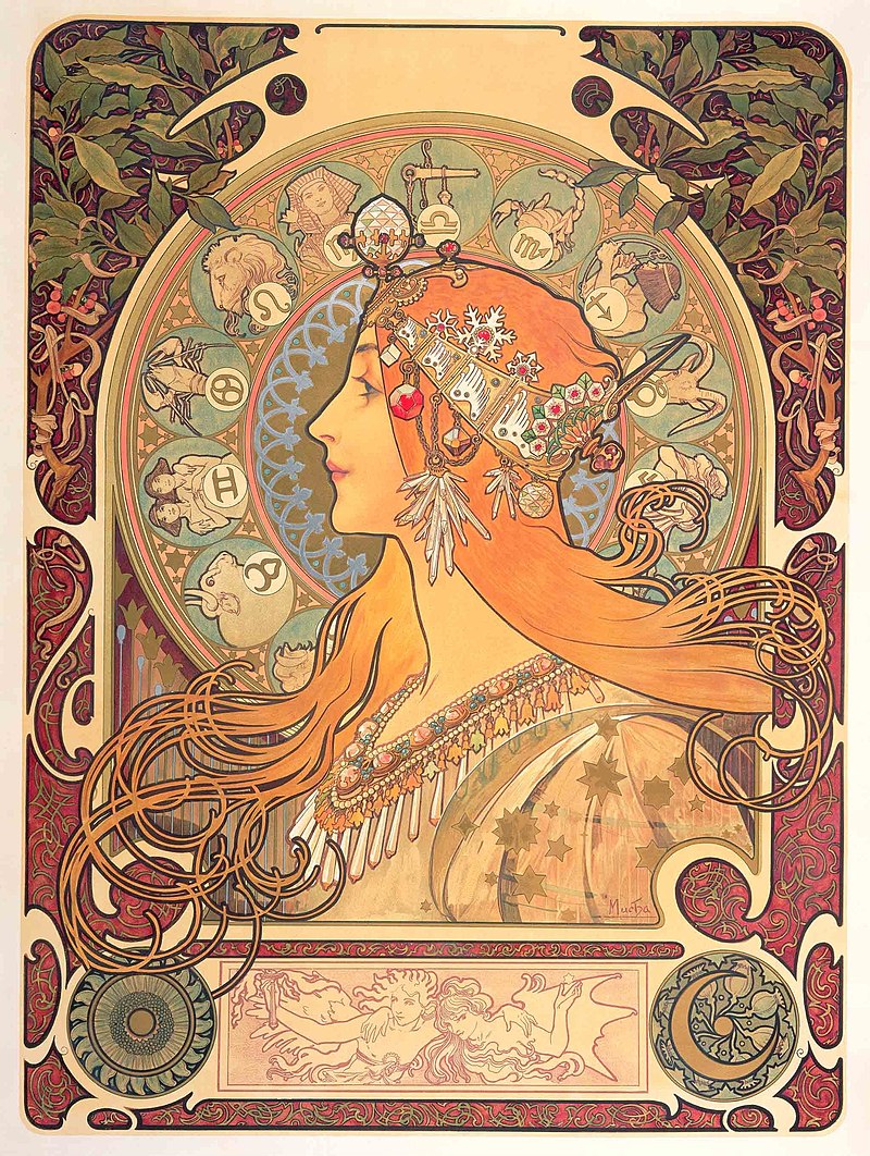 Alphonse_Mucha_-_Zodiac,_1869 Alphonse_Mucha_-_Zodiac,_1869